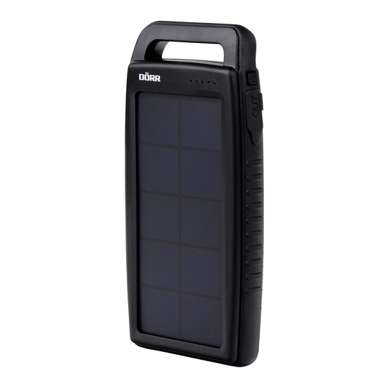 Dorr SC-15000 Bedienungsanleitung