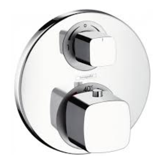 HANSGROHE Ecostat S 15701000 Gebrauchsanleitung, Montageanleitung