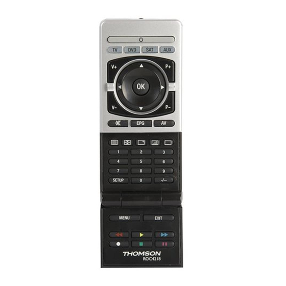 THOMSON ROC4218 Bedienungsanleitung