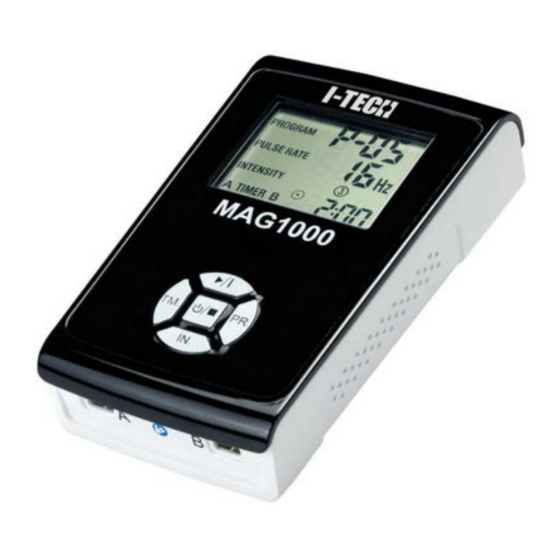 I-Tech MAG1000 Gebrauchsanleitung