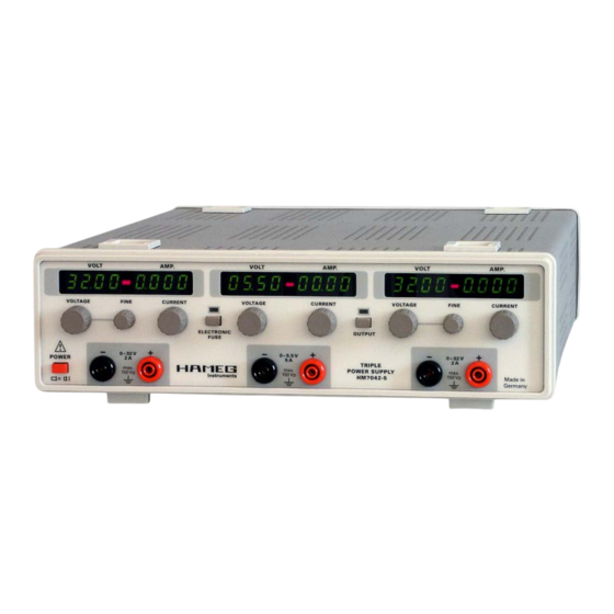 Hameg HM7042-5 Handbuch