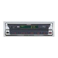 Sony XAV-7W Installationshandbuch