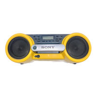 Sony CFD-980 Bedienungsanleitung