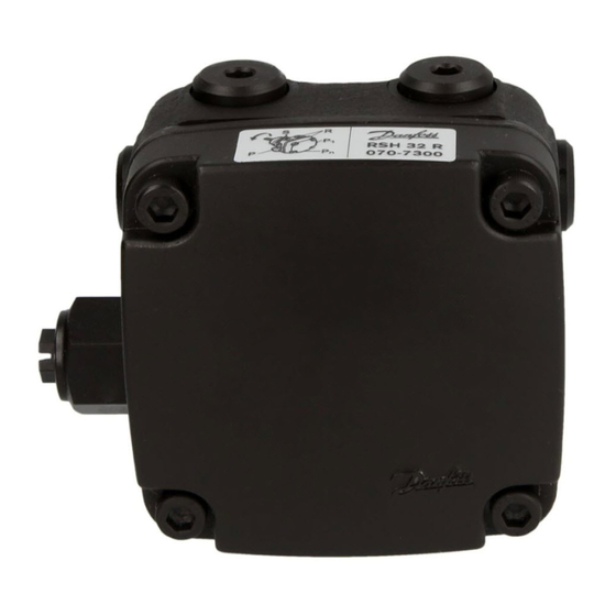 Danfoss RSH serie Installationsanleitung