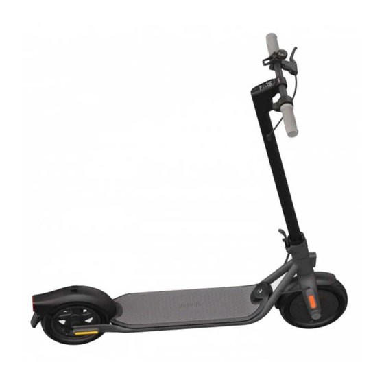 Segway Ninebot KickScooter F20D Produkthandbuch