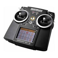 Multiplex COCKPIT SX Betriebsanleitung