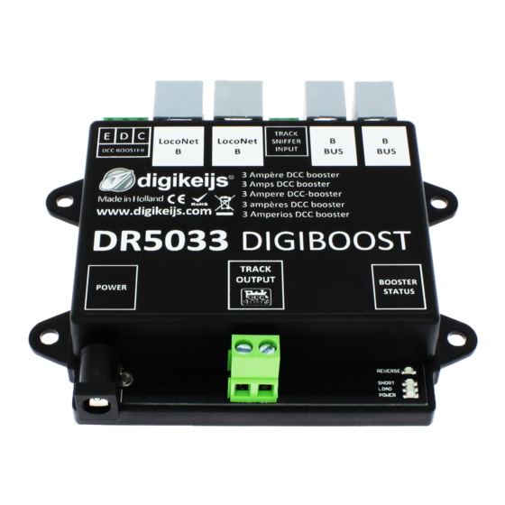 Digikeijs DR5033 DIGIBOOST Bedienungsanleitung