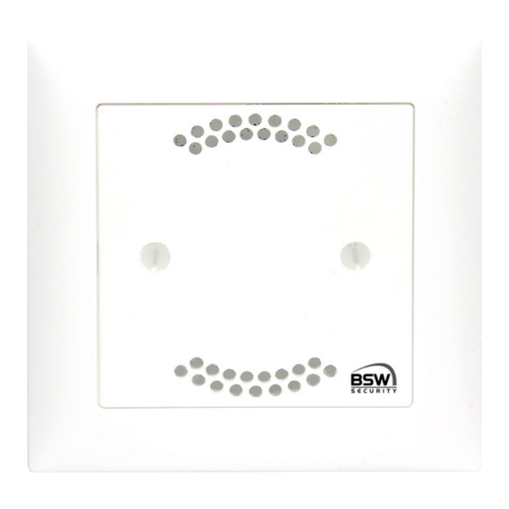 BSW SECURITY MSA11-11.1 Anleitung