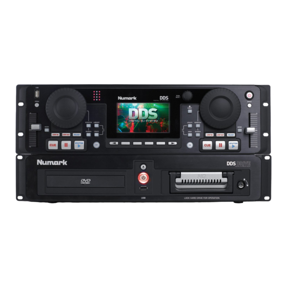 Numark DDS80 Kurzanleitung