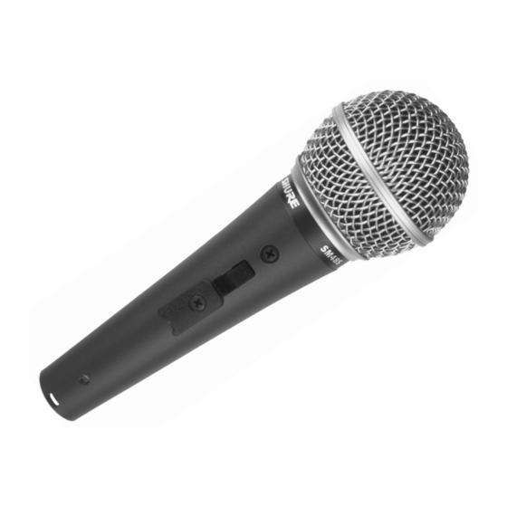 Shure SM48 Bedienungsanleitung