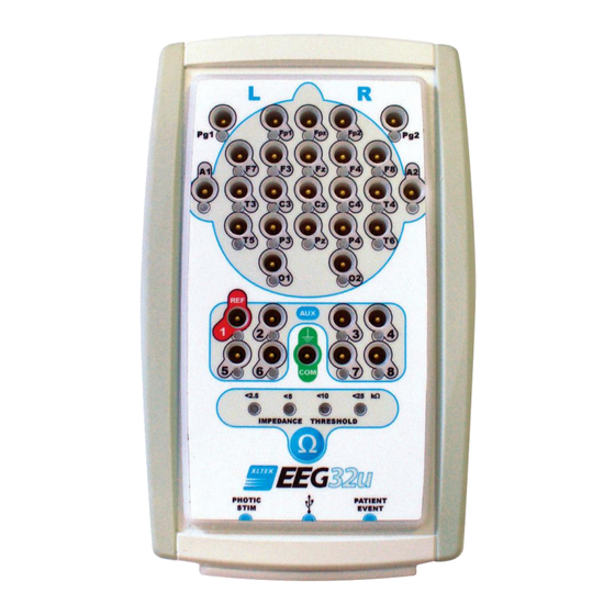 natus XLTEK EEG32U Bedienungs Und Servicehandbuch