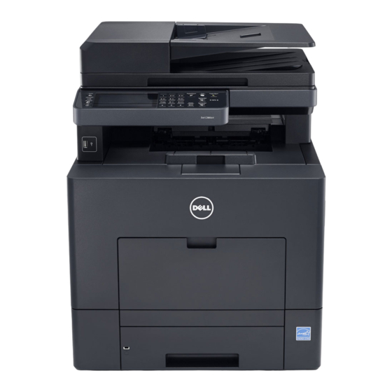 Dell C2665dnf Schnellstartanleitung