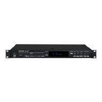 Tascam BD-MP1 Bedienungsanleitung