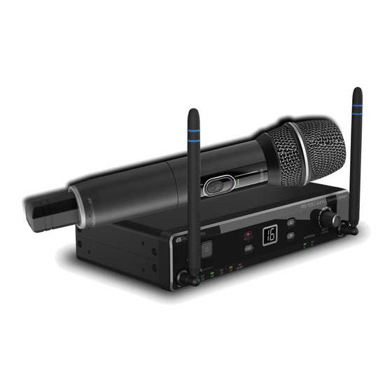 dB Technologies RW16 MS Bedienungsanleitung