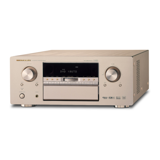Marantz SR9200 Handbücher