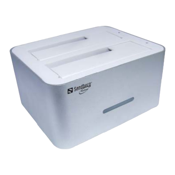 Sandberg USB 3.0 Hard Disk Cloner Handbuch