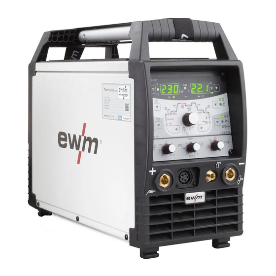 EWM Tetrix 230 AC/DC Comfort 2.0 puls 8P TM Handbücher