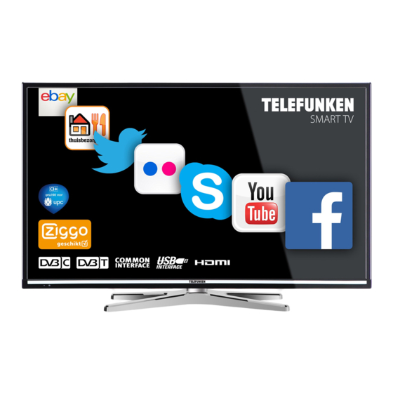 Telefunken 28LED189SNL Bedienungsanleitung