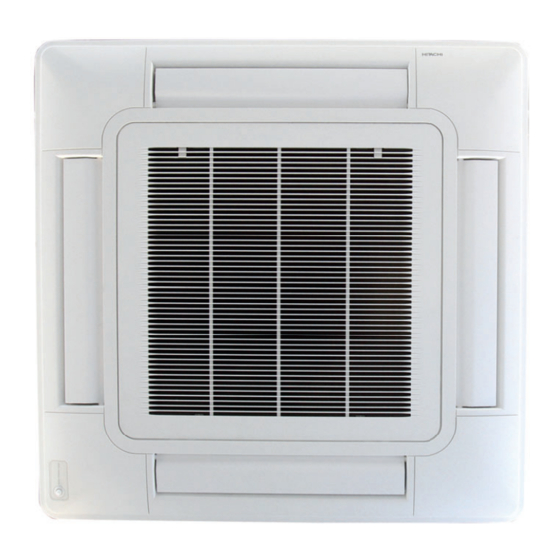 Hitachi AIR PANEL Installations- Und Betriebshandbuch