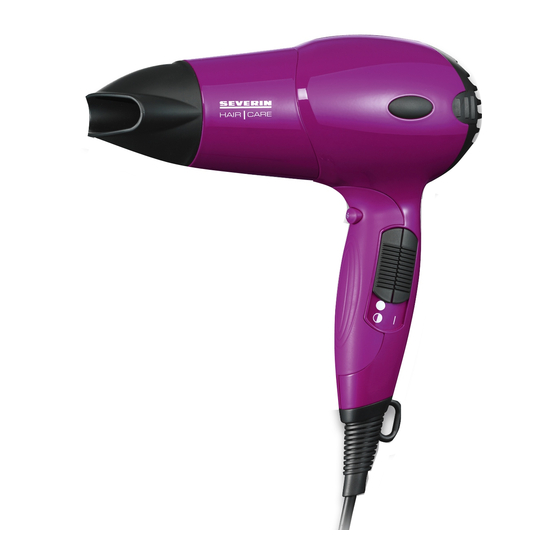 SEVERIN HT 0150 Gebrauchsanweisung