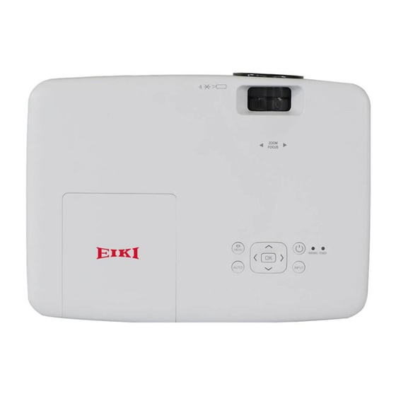 Eiki EK-100W Benutzerhandbuch