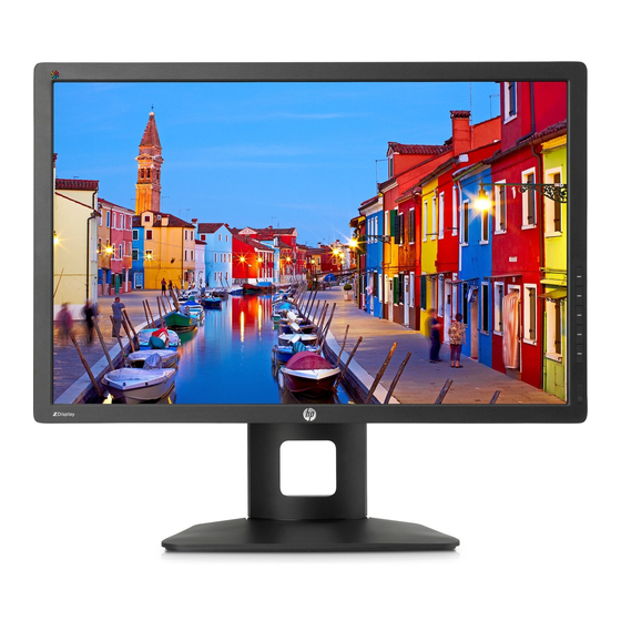 HP Z24xG2 Benutzerhandbuch