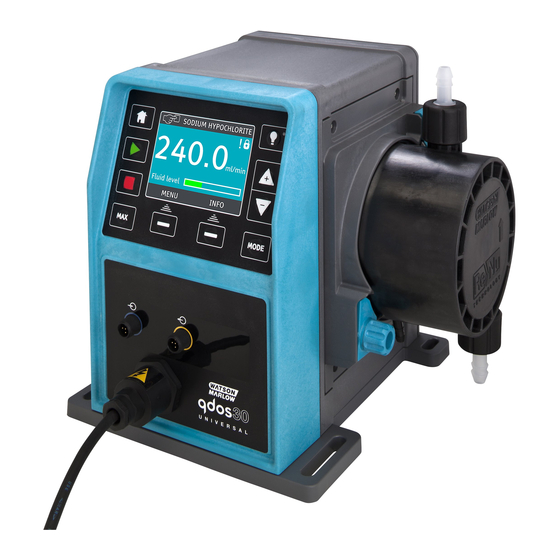 Watson-Marlow qdos20 Handbuch