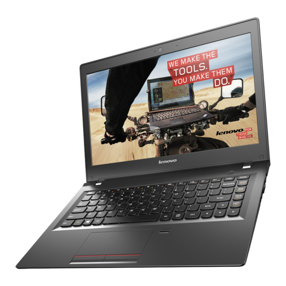 Lenovo E31-70 Bedienungsanleitung