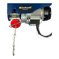EINHELL BT-EH 250 Originalbetriebsanleitung