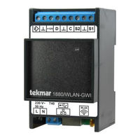 Tekmar 1880/WLAN-GWI Kurzanleitung
