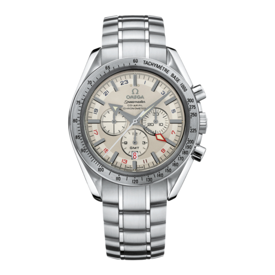 Omega SPEEDMASTER Kurzanleitung