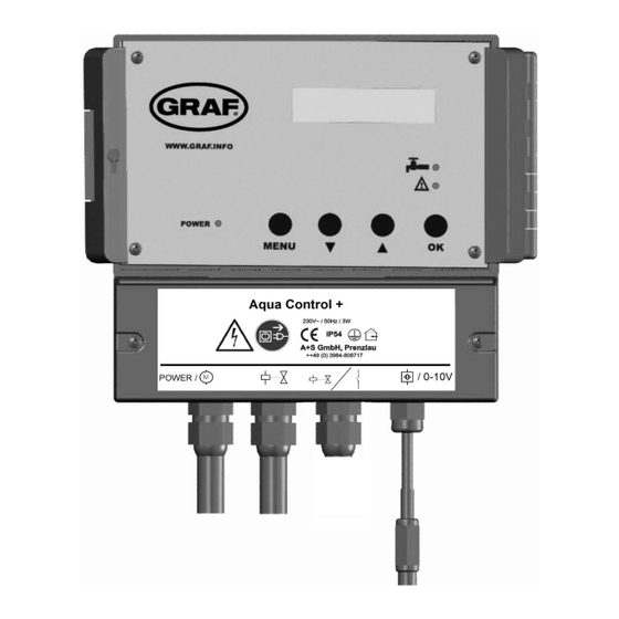Graf AquaControl + Benutzerinformation