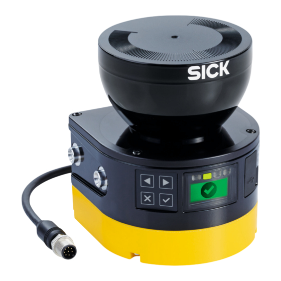 SICK microScan3 Core I/O Betriebsanleitung
