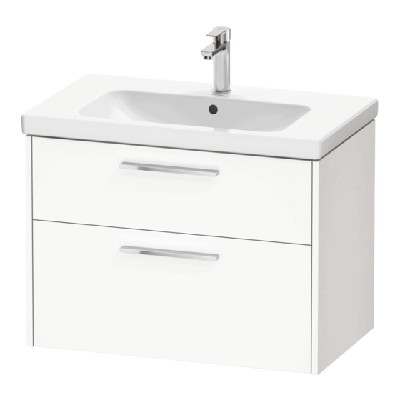 Duravit D-Code DC 4672 Montageanleitung