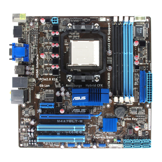 Asus M4A78LT-M LE Bedienungsanleitung
