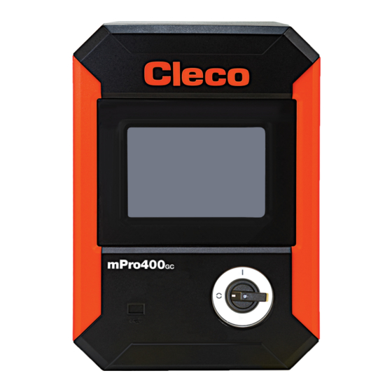 Cleco mPro400GCD-S Handbücher