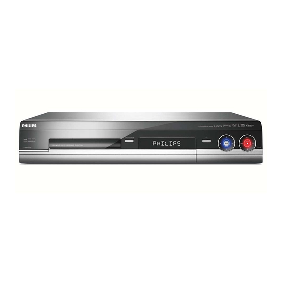 Philips DVDR7310H/31 Handbücher