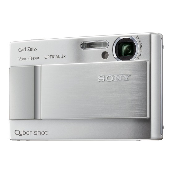 Sony Cyber-Shot DSC-T10 Gebrauchsanleitung