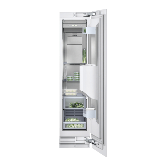 Gaggenau RC 462 Montageanleitung