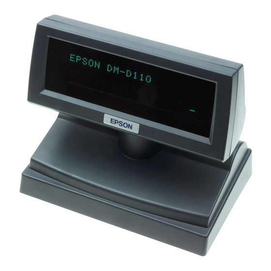 Epson DM-D110 Bedienungsanleitung