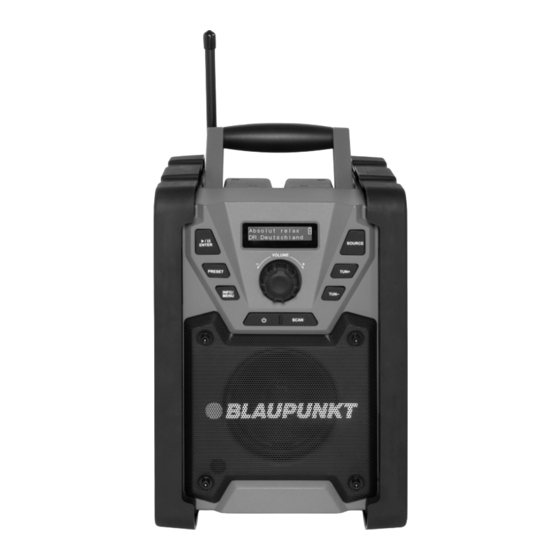 Blaupunkt BSR 200 Bedienungsanleitung