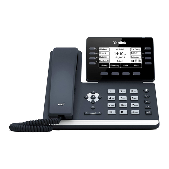 Yealink SIP-T53W Kurzanleitung