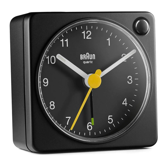 Braun BC02X Kurzanleitung