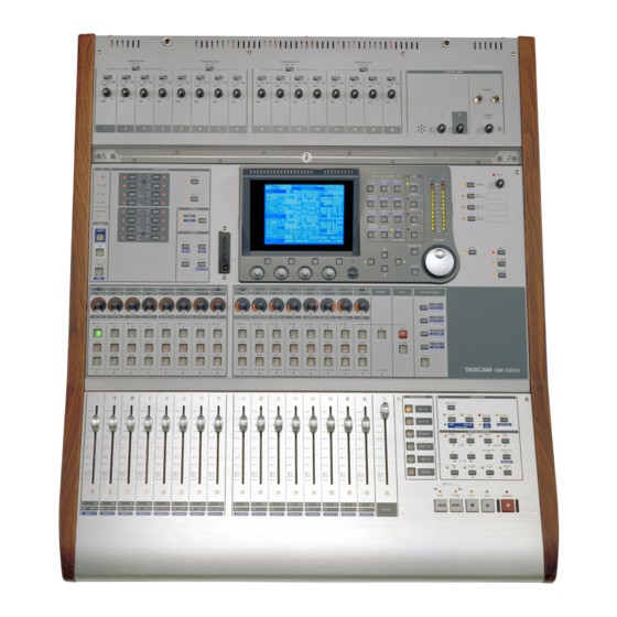 Tascam DM-3200 Referenzhandbuch