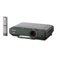 Sharp PG-C45X Anleitung