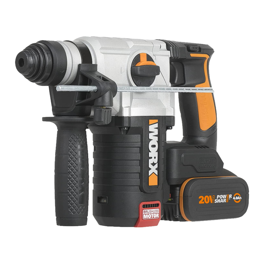 Worx WX380 Originalbetriebsanleitung