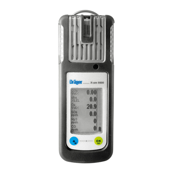 Dräger X-am 1700 Kurzanleitung