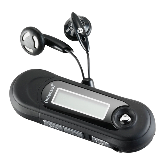 Intenso Music Walker Bedienungsanleitung