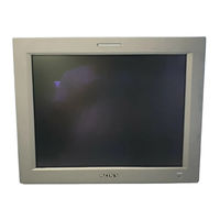 Sony LMD-212W Bedienungsanleitung