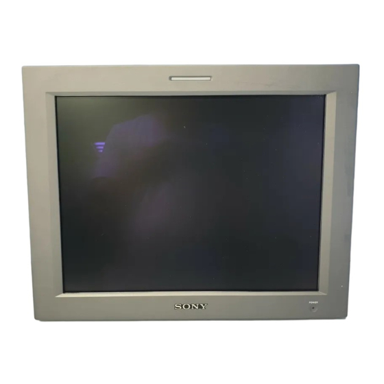 Sony LMD-152 Bedienungsanleitung